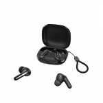 XO G53 TWS belaidės Bluetooth ausinės ANC ENC su dėklu, juodos