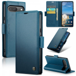 CASEME magnetinis odinis dėklas Google Pixel 9 / 9 Pro, mėlynas