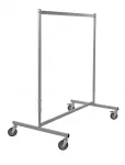 Pastatoma drabužių kabykla ant ratukų KONGAMEK 1180 x 710mm 75 kg su stabdžiais