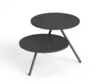 Kavos staliukas Round 2, skersmuo 55 cm, auk&scaron;tis 50 ir 77 cm