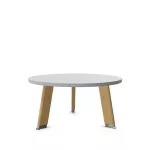 Kavos staliukas SIMPLIC ROUND BALMA, skersmuo 80 cm, auk&scaron;tis 40 cm, konfigūruojamas