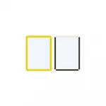 Magnetiniai ženklinimo laikikliai Frames4Docs A5 10 gab geltoni