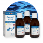 Omega-3 Total komplektas - citrinų skonio