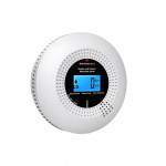 CCEsafety WiFi Tuya dūmų ir anglies oksido detektorius 10 metų sensoriumi