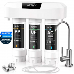 ALTHY Under Sink Ultrafiltration Water Filter Purifier System 3 Stage PP+UF+AC