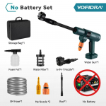 YOFIDRA 200Bar bevielė auk&scaron;to slėgio skalbimo ma&scaron;ina 3500W Makita 21V
