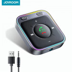 Joyroom Bluetooth 5.3 automobilinis adapteris su USB ir 3.5mm AUX jungtimi