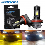 LED H8 H11 HB4 HB3 9006 9005 Automobilių Žibintai 1200LM 6000K 12V 24V