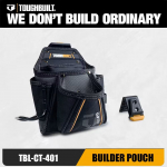 Toughbuilt statybininko įrankių krep&scaron;ys 1680D su ClipTech tvirtinimo sistema ir plaktuvo kilpa