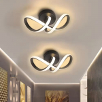 LED lubų &scaron;viestuvai modernus žibintas trijų spalvų minimalistinis miegamajam