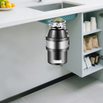 Virtuvės kriauklės maltuvas 0.75HP 1.2L 560W, tylus maisto atliekų smulkintuvas