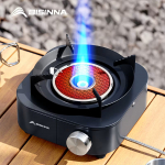 BISINNA 4000W infraraudonųjų spindulių liepsnos kaitlentė lengva ne&scaron;iojama dujinė viryklė