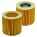 Pakaitinis filtras Karcher WD1/WD2/WD3, MV2/MV3 dulkių siurbliams, 2 vnt.