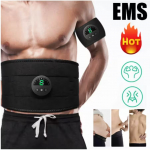 EMS elektros raumenų stimuliatorius pilvo mokymo diržas 110 cm