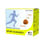 4+ Nutrition Sport Gummies+ Energy guminukai su kofeinu 10 x 30 g kolos skonio