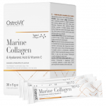 OstroVit Marine Collagen + Hyaluronic Acid + Vitamin C 5 g x 30