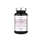 NORDBO L-Carnitine Synergy L-karnitinas su Q10 ir B vitaminais 90 kaps.