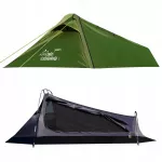AlpenTent EIGER 1 palapė, vienvietė, lengva (1,5 kg)