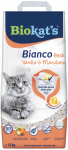 Biokat's Fresh Vanilla Mandarin aglomeruojantys kačių kraikai su vanilės ir mandarino aromatu, 10 kg