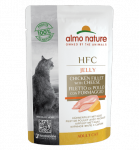 Almo Nature HFC Jelly Vi&scaron;tiena su sūriu žele, katėms, 55 g