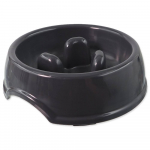 Dog Fantasy Slow Feeder Small Black dubenėlis lėtam maisto suvartojimui &scaron;unims, 18x5 cm