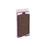 Flamingo Mawimbi Jumbo kartoninė draskyklė katėms, ruda, 46 x 22 x 3.7 cm
