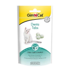 GimCat Denta Tabs papildas katėms dantų higienai, be grūdų ir cukraus, 40 g