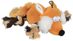 Trixie Fox With Rope pliu&scaron;inis žaislas &scaron;unims su virve, 34 cm