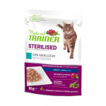 Natural Trainer Cat SP. STER. CODFISH drėgnas maistas sterilizuotoms katėms, su menke, 85 g