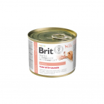 Brit Veterinary Diets Renal gydomasis konservas &scaron;unims, be grūdų, su tunu ir la&scaron;i&scaron;a, 200 g
