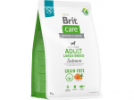 Brit Care Grain-free Adult Large Breed Salmon begrūdis sausas maistas didelių veislių suaugusiems &scaron;unims su la&scaron;i&scaron;a, 3 kg