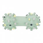 Trixie junior mini hantelių žaislas &scaron;unims, be garso, lateksas, 10 cm, 1 vnt.