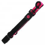 Active Dog Leash Bungee Neoprene pavadėlis &scaron;unims, rožinė, L dydis, 2,5x120 cm