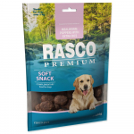 Rasco Premium Snack Mealworm Poppers With Rice mink&scaron;ti skanėstai &scaron;unims su vabzdžių proteino, 230 g