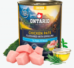 Ontario Puppy Chicken Pate su spirulina konservai &scaron;uniukams, 800 g