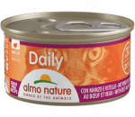 Almo Nature Daily Cat Jautienos ir ver&scaron;ienos pa&scaron;tetas, 85 g