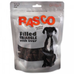 Rasco Delicacy Stuffed Triangle With Liver skanėstas &scaron;unims su kepenėlių įdaru, 2,2 cm, 450 g