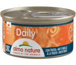 Almo Nature Daily Cat Trout pa&scaron;tetas suaugusioms katėms, 85 g