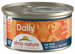 Almo Nature Daily Upėtakio gabaliukai padaže, suaugusioms katėms, 85 g