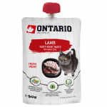 Ontario Lamb Fresh Meat Paste drėgnas pa&scaron;tetas katėms su ėriena ir vi&scaron;tiena, 90 g