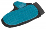 Trixie Coat Care Glove masažinis pir&scaron;tinė plaukų priežiūrai &scaron;unims ir katėms, 18x24 cm