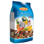 Avicentra Deluxe Feed For Big Parrots visavertis pa&scaron;aras dideliems papūgoms su rie&scaron;utais, vaisiais ir čili pipirais, 15 kg