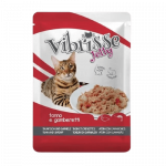 Vibrisse Cat Jelly Tuna Shrimp konservai katėms su tunu ir krevetėmis drebučiuose, 70 g