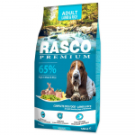 Rasco Premium Adult Lamb & Rice (Sensitive Dogs) sausas maistas suaugusiems &scaron;unims su ėriena ir ryžiais, jautriai vir&scaron;kinimo sistemai, 15 kg
