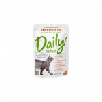 Almo Nature Daily Menu Tunas ir La&scaron;i&scaron;a konservai suaugusioms katėms su tunu ir la&scaron;i&scaron;a, 70 g