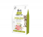 Brit Care Grain Free Sterilized Immunity Support sausa maistas be grūdų sterilizuotoms katėms, 7 kg