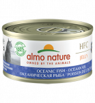 Almo Nature HFC Jelly jūrų žuvų drebučiuose, 70 g