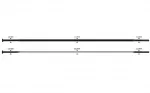 Stipinai - Sapim CX-Ray Straight 2-2.3-0.9-2.0 x 304 mm