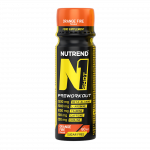 NUTREND N1 PREWORKOUT SHOT - Apelsinų , 60 ml