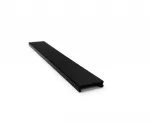 LED profilio VLT-XT-663 sklaidytuvas, 3000mm, spalva: juoda